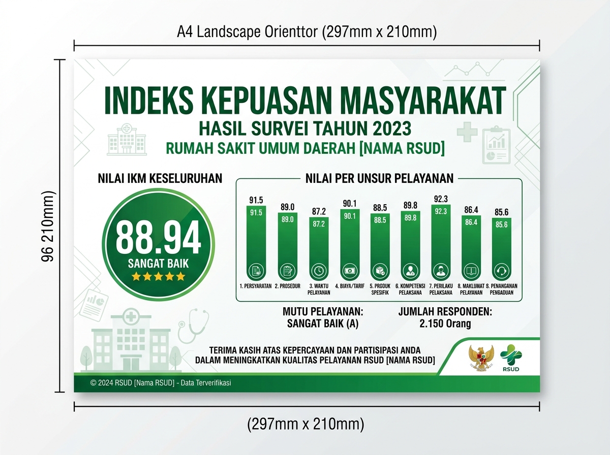 Indeks Kepuasan Masyarakat (IKM) RSUD Karangasem